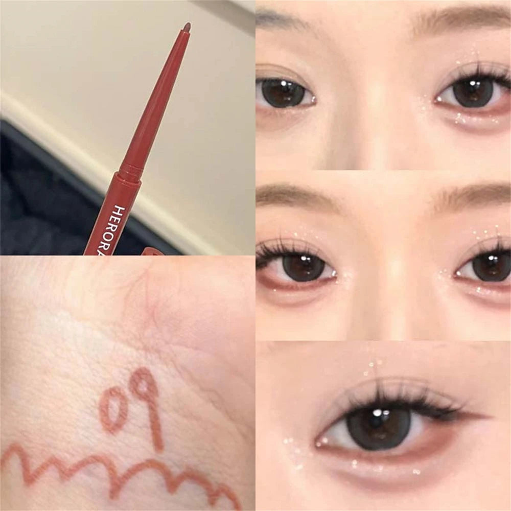 12 Colour Waterproof Eyeliner Pencil Long-Lasting Makeup Stick