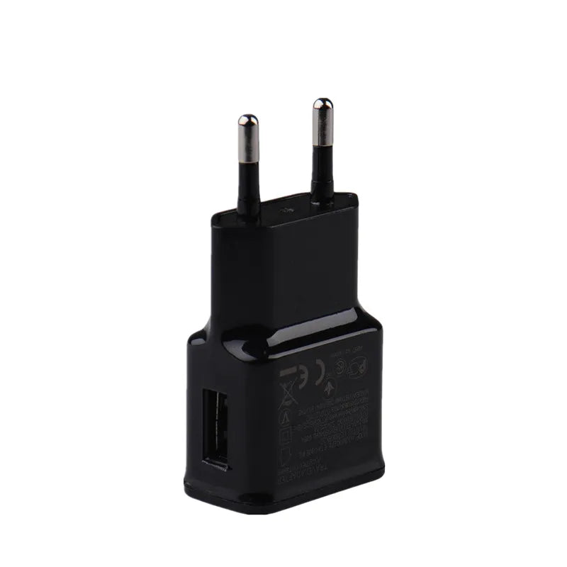 Dual USB Wall Charger with EU Plug