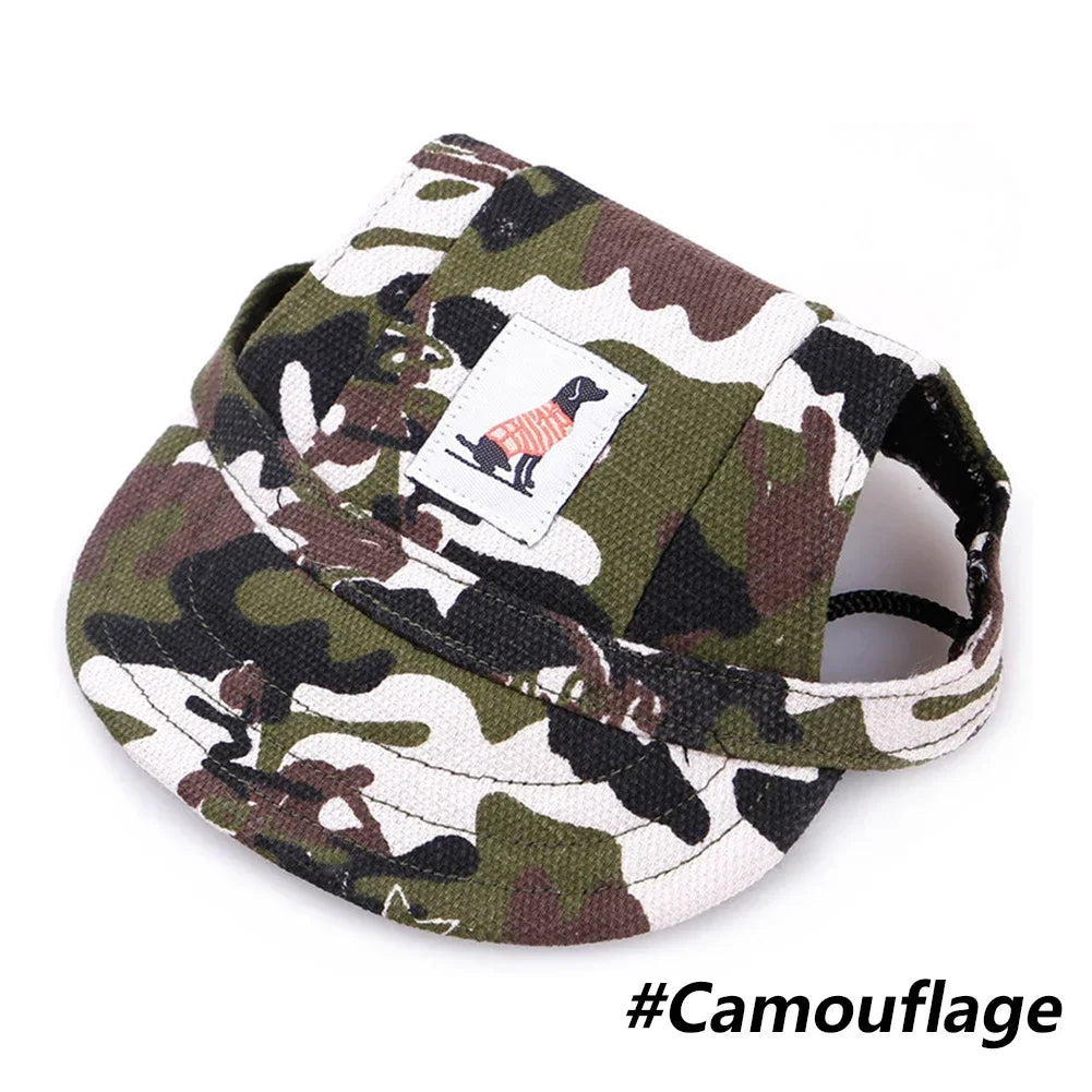 Adjustable Pet Baseball Cap for Dogs & Cats