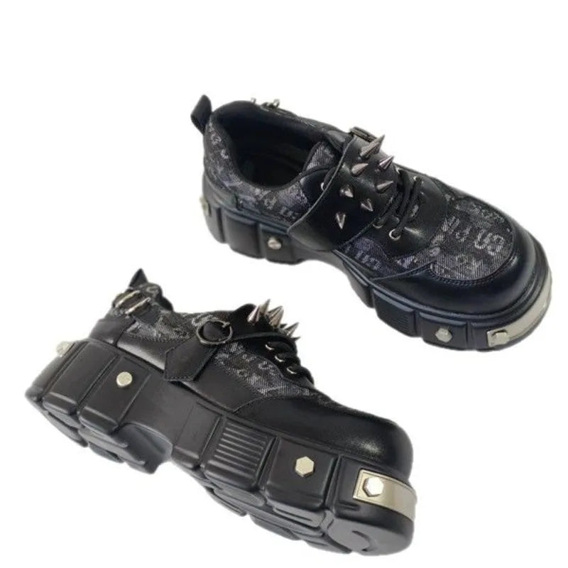 Men’s Premium Height Boosting Leather Shoes