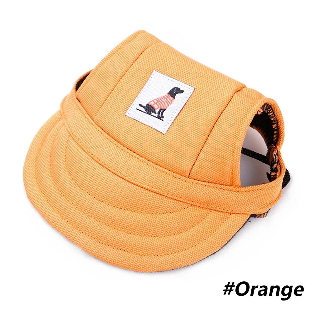 Adjustable Pet Baseball Cap for Dogs & Cats