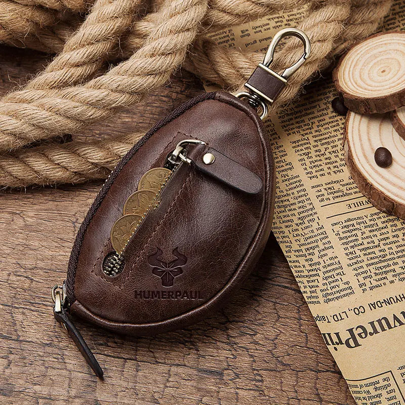 Men’s Genuine Leather Key Wallet