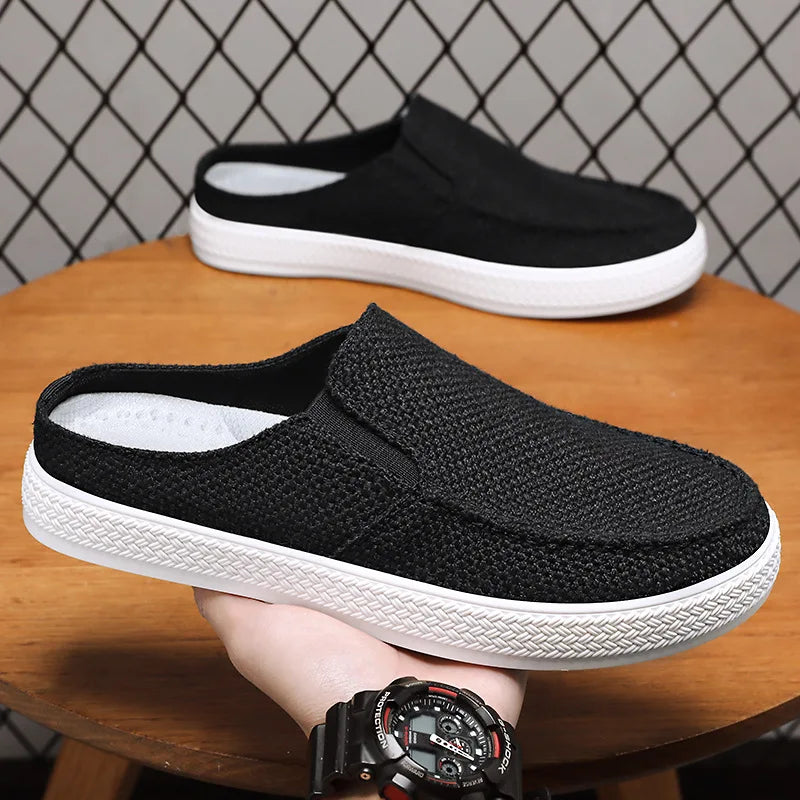 Men's Summer Breathable Casual Half Slippers