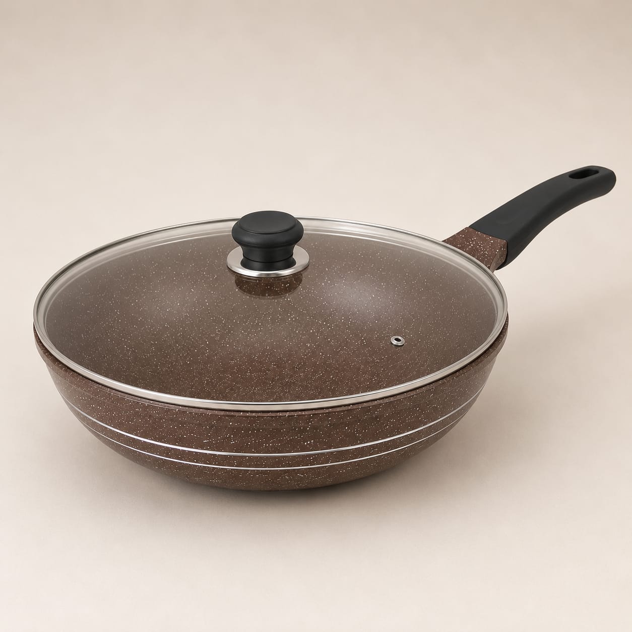 Sonex Marvel Die Cast Cooking Wok 30 CM