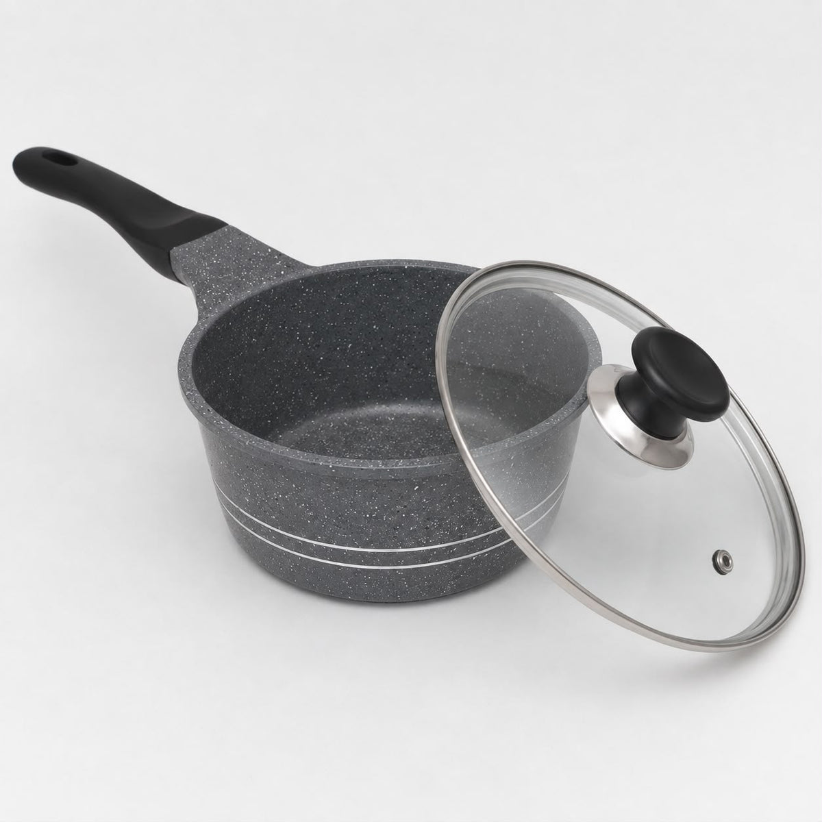 Sonex Royal Sauce Pot with Glass Lid 22 CM